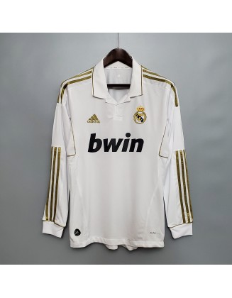 Maillot Real Madrid 11/12 Retro manche longue