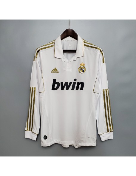 Maillot Real Madrid 11/12 Retro manche longue Maillot Real Madrid 11/12 Retro manche longue