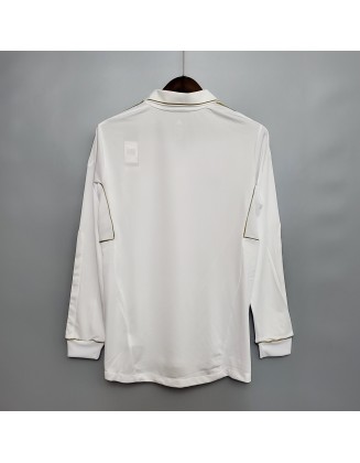 Maillot Real Madrid 11/12 Retro manche longue