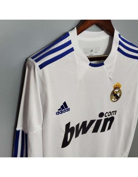 Maillot Real Madrid 10/11 Retro manche longue Maillot Real Madrid 10/11 Retro manche longue