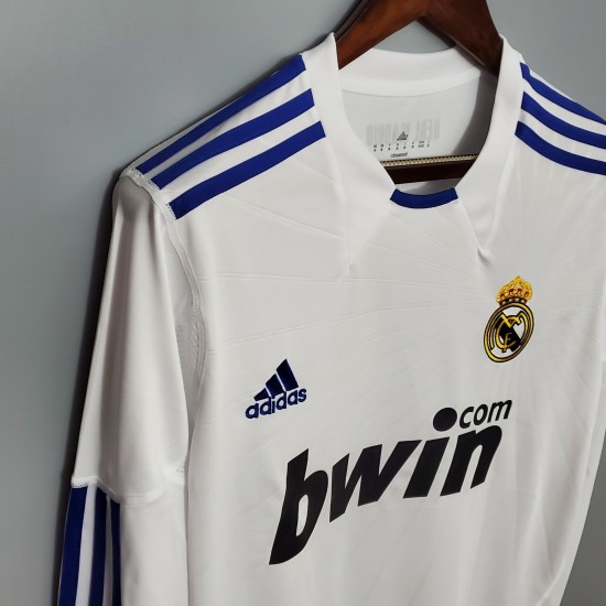 Maillot Real Madrid 10/11 Retro manche longue