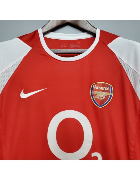 Maillot Arsenal 02/04 Retro Maillot Arsenal 02/04 Retro