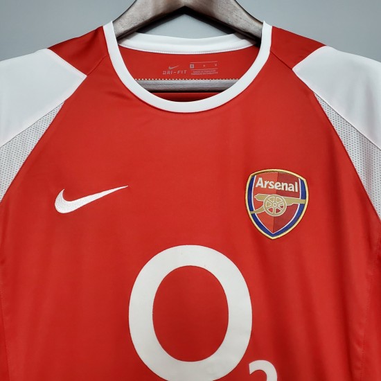 Maillot Arsenal 02/04 Retro