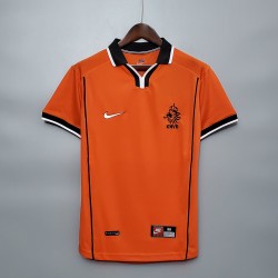 Maillot Pays-Bas Domicile 1998 Retro 