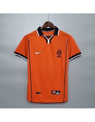 Maillot Pays-Bas Domicile 1998 Retro 