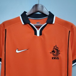 Maillot Pays-Bas Domicile 1998 Retro 