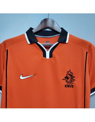 Maillot Pays-Bas Domicile 1998 Retro 