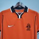 Maillot Pays-Bas Domicile 1998 Retro 