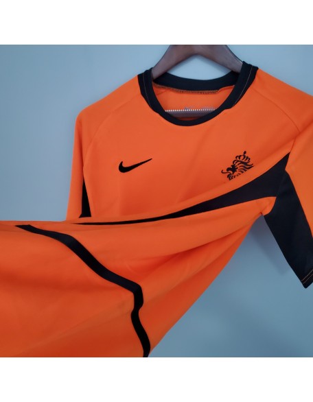 Maillot Pays-Bas Domicile 2002 Retro Maillot Pays-Bas Domicile 2002 Retro