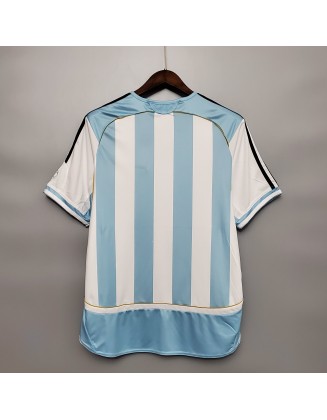 Maillot Argentina Domicile 2006 Retro 