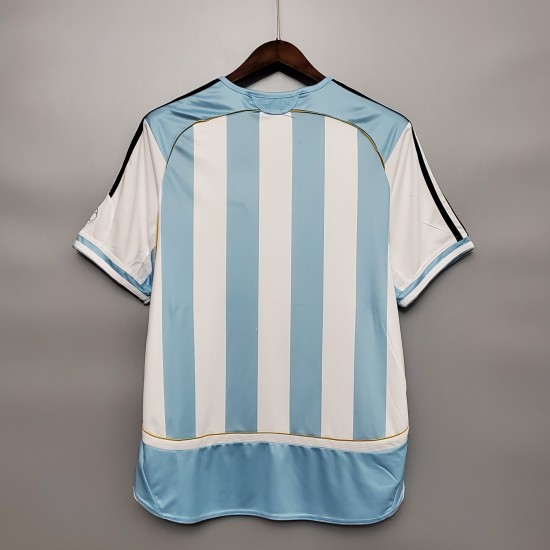 Maillot Argentina Domicile 2006 Retro 