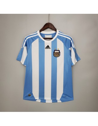 Maillot Argentina Domicile 2010 Retro 