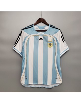 Maillot Argentina Domicile 2006 Retro 