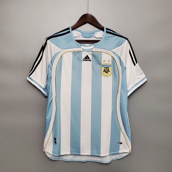 Maillot Argentina Domicile 2006 Retro 