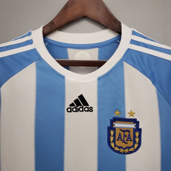 Maillot Argentina Domicile 2010 Retro 
