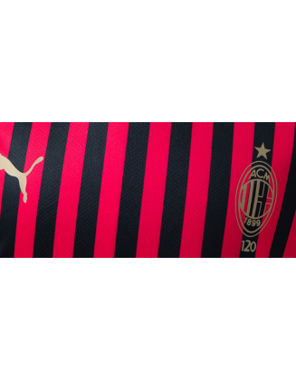 Maillot rétro du 120e anniversaire de l'AC Milan