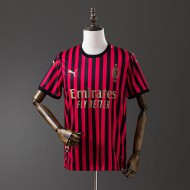 Maillot rétro du 120e anniversaire de l'AC Milan