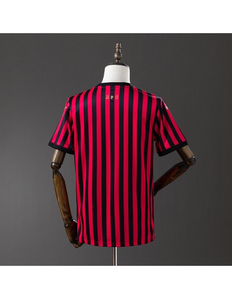 Maillot rétro du 120e anniversaire de l'AC Milan Maillot rétro du 120e anniversaire de l'AC Milan