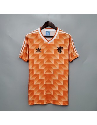 Maillot Pays-Bas Domicile 1988 Retro 