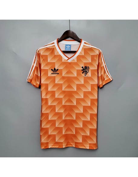 Maillot Pays-Bas Domicile 1988 Retro Maillot Pays-Bas Domicile 1988 Retro