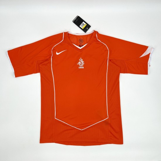 Maillot Pays-Bas Domicile 2004 Retro 