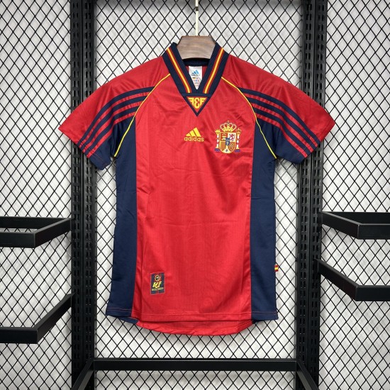 Maillot Espagne 1998 Retro