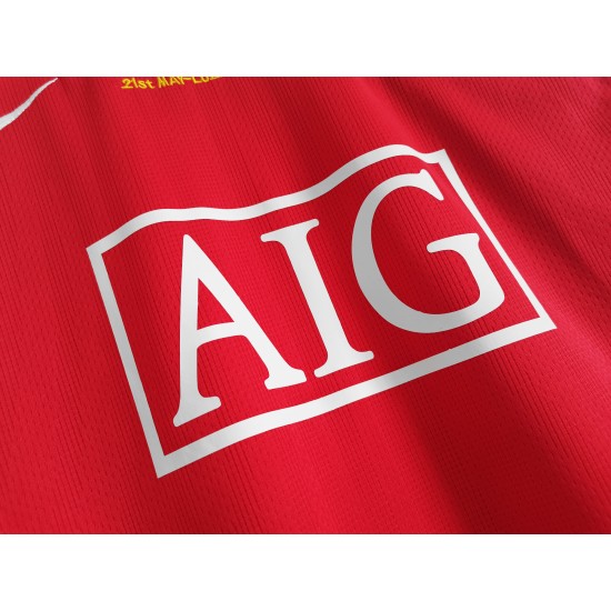 Maillot MU 07/08 Rétro