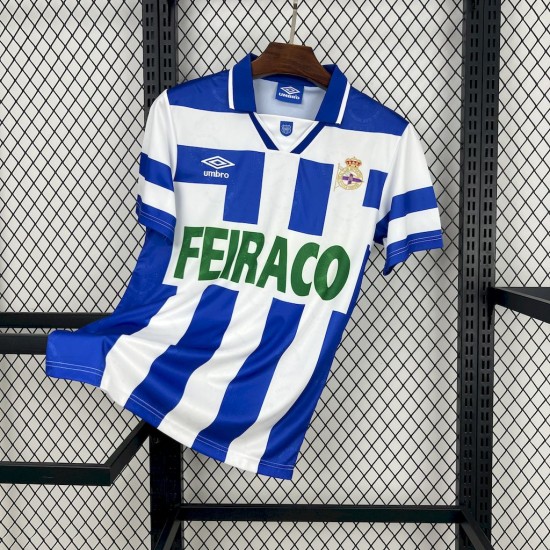 Maillots Deportivo La Coruna 94/95 Rétro