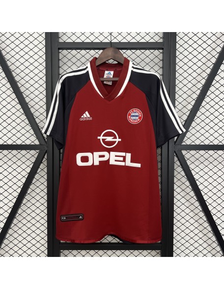 Maillot Bayern Munich 01/02 Retro Maillot Bayern Munich 01/02 Retro