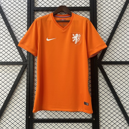 Maillot Pays-Bas Domicile 2014 Retro 