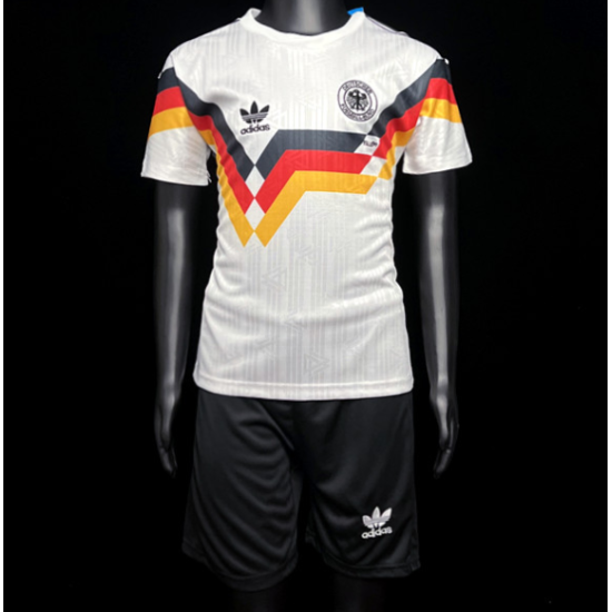  Allemagne Maillots Retro 1990 Enfants