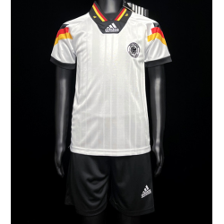  Allemagne Maillots Retro 1992 Enfants