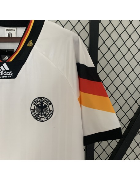 Maillot Allemagne Domicile1992 Retro Maillot Allemagne Domicile1992 Retro