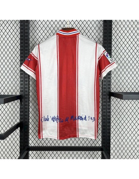 Maillot Atletico Madrid Domicile 99/00 Retro Maillot Atletico Madrid Domicile 99/00 Retro
