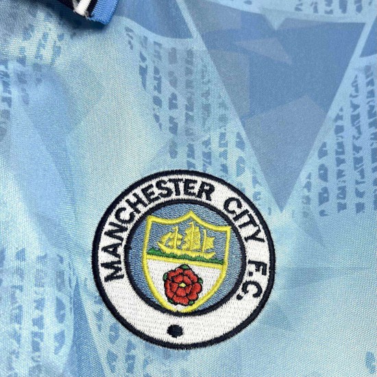 Maillot Manchester City 89/91 Retro