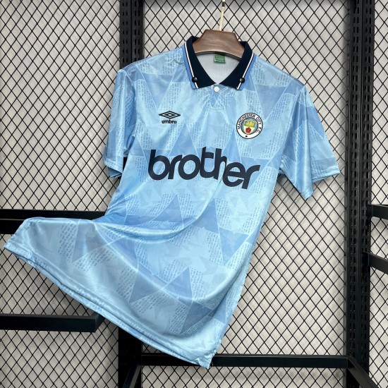 Maillot Manchester City 89/91 Retro